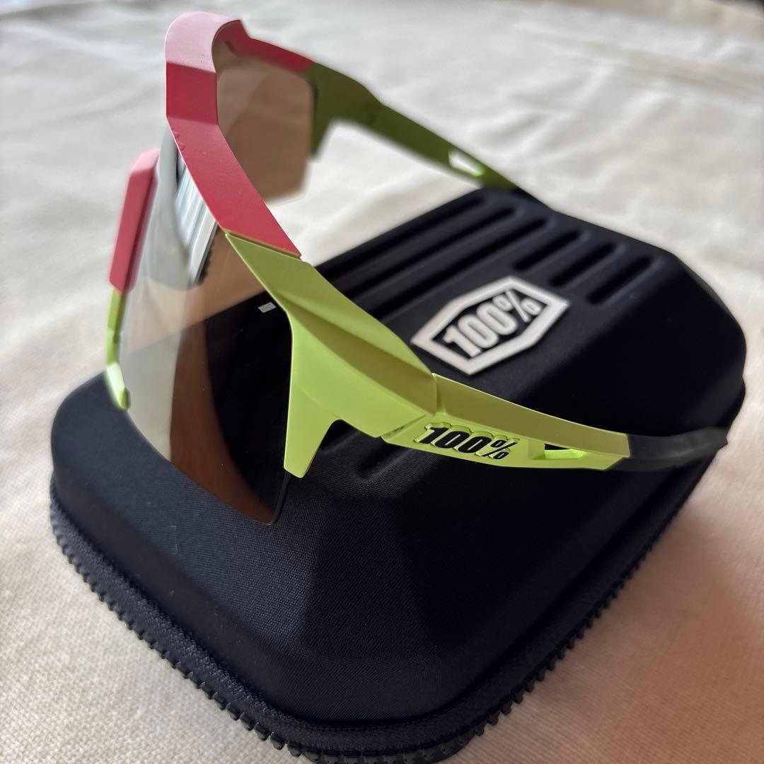 100%ワンハンドレッドSpeedcraftサングラス　クリアレンズ付属