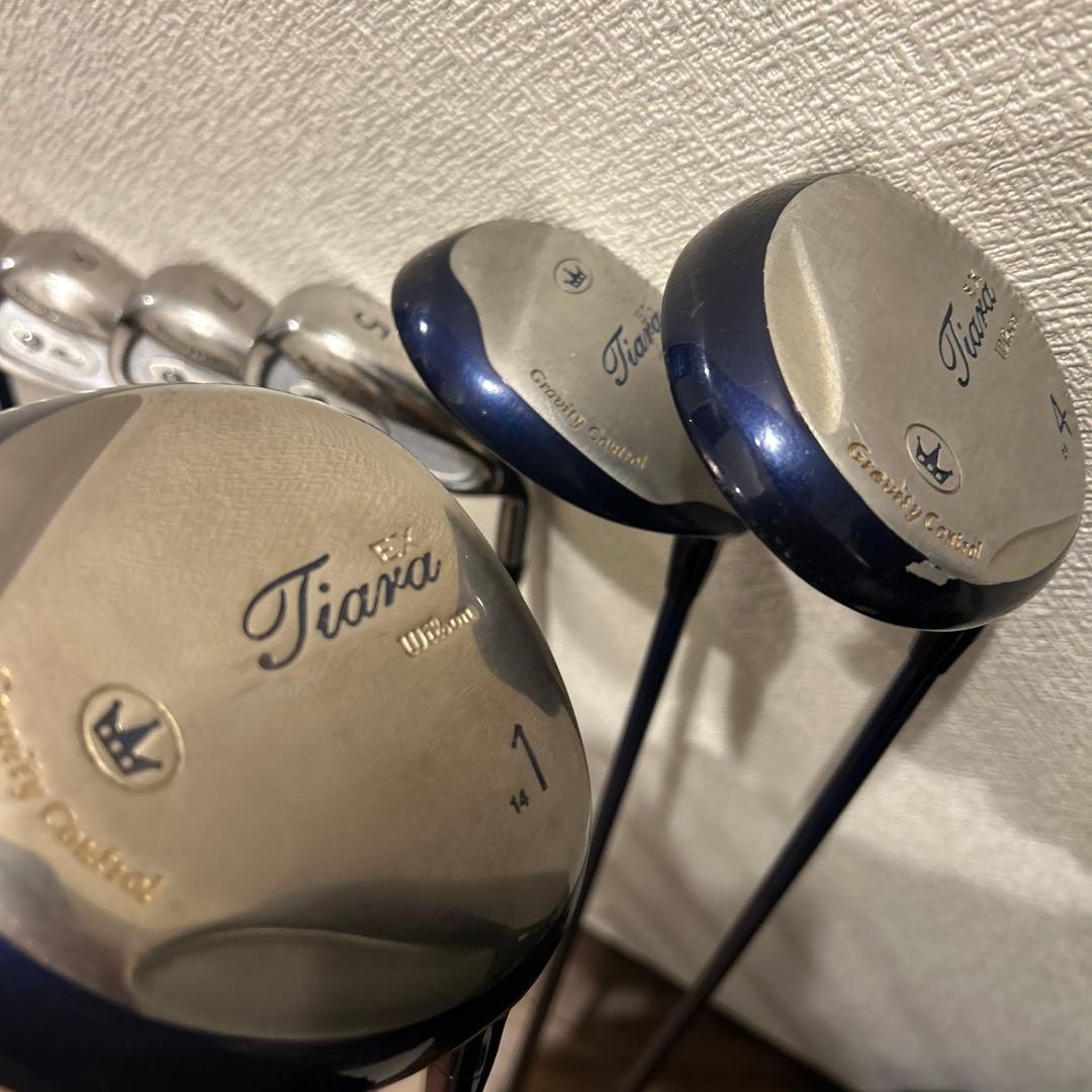 Tiara EXレディースL 9本　右利き　ウィルソン　ゴルフセット