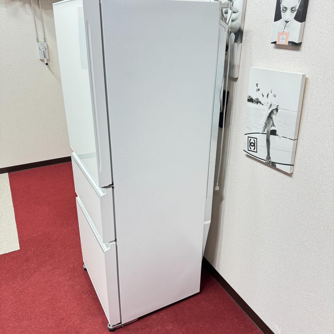 東京23区送料無料　超美品三菱2020年製　3ドア冷蔵庫330L　洗浄/除菌済み