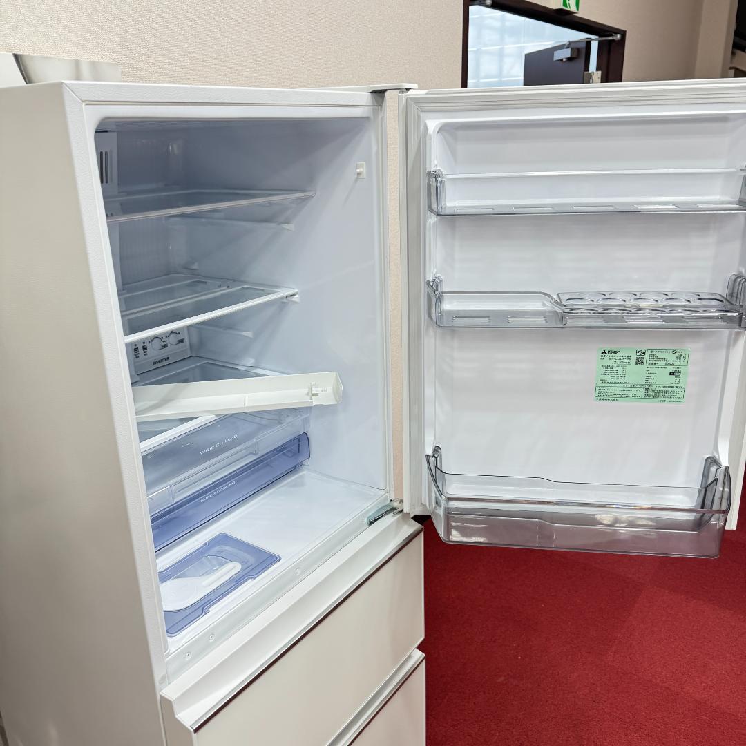 東京23区送料無料　超美品三菱2020年製　3ドア冷蔵庫330L　洗浄/除菌済み