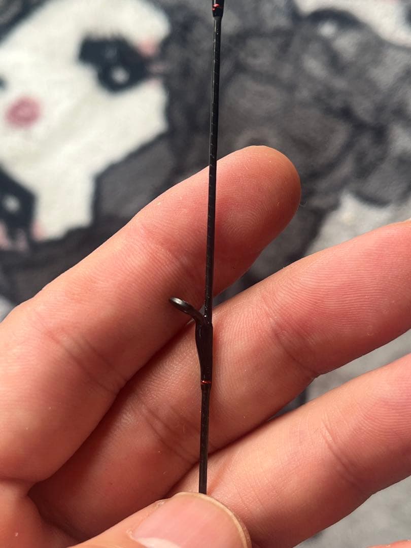 ダイワ月下美人airアジング63-Tアジングロッド ブラック 2ピース　ジャンク