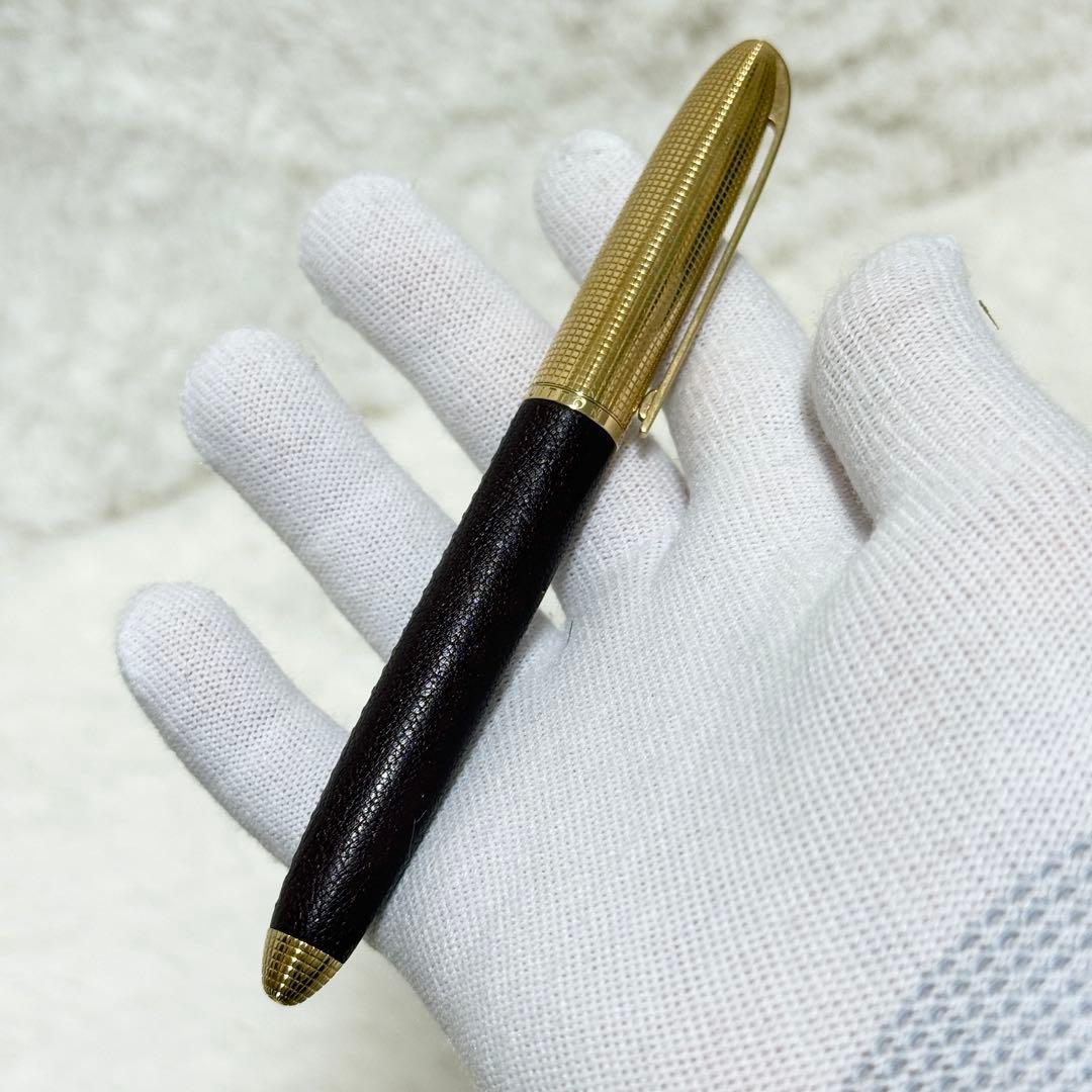 【美品】ルイヴィトン　万年筆　ドックキュイール　レザー