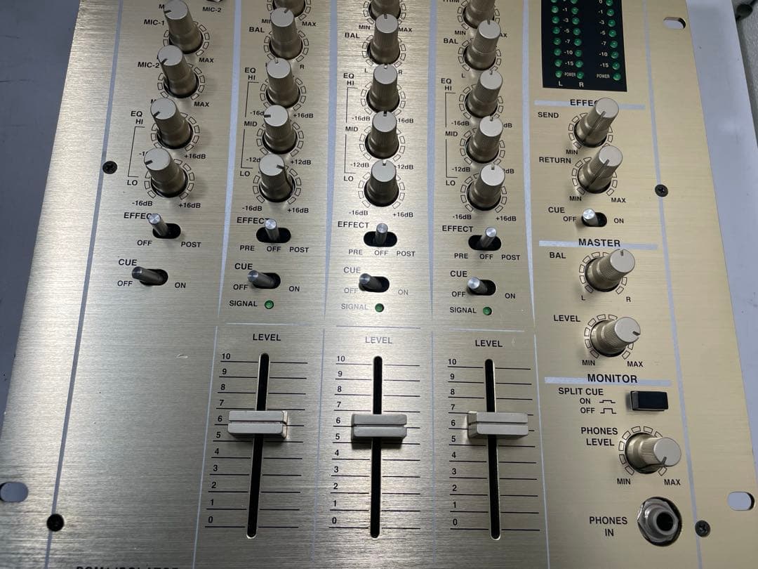 VESTAX ベスタクス　PCV-275 フェーダー、内部メンテナンス