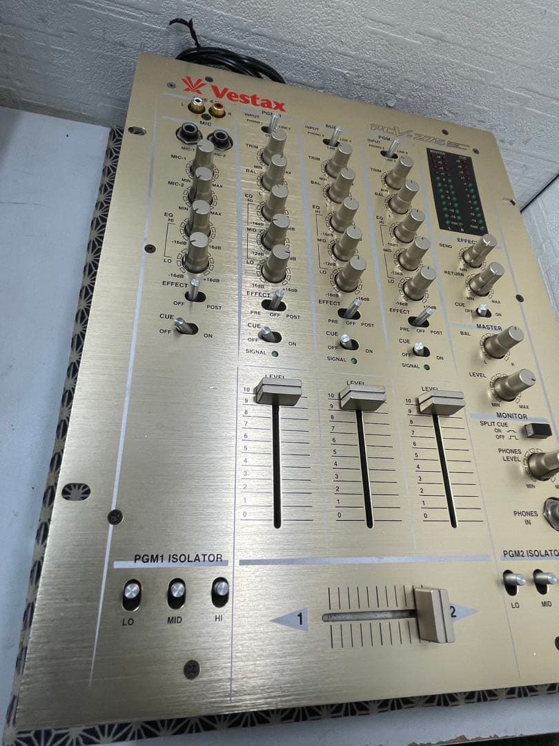 VESTAX ベスタクス　PCV-275 フェーダー、内部メンテナンス