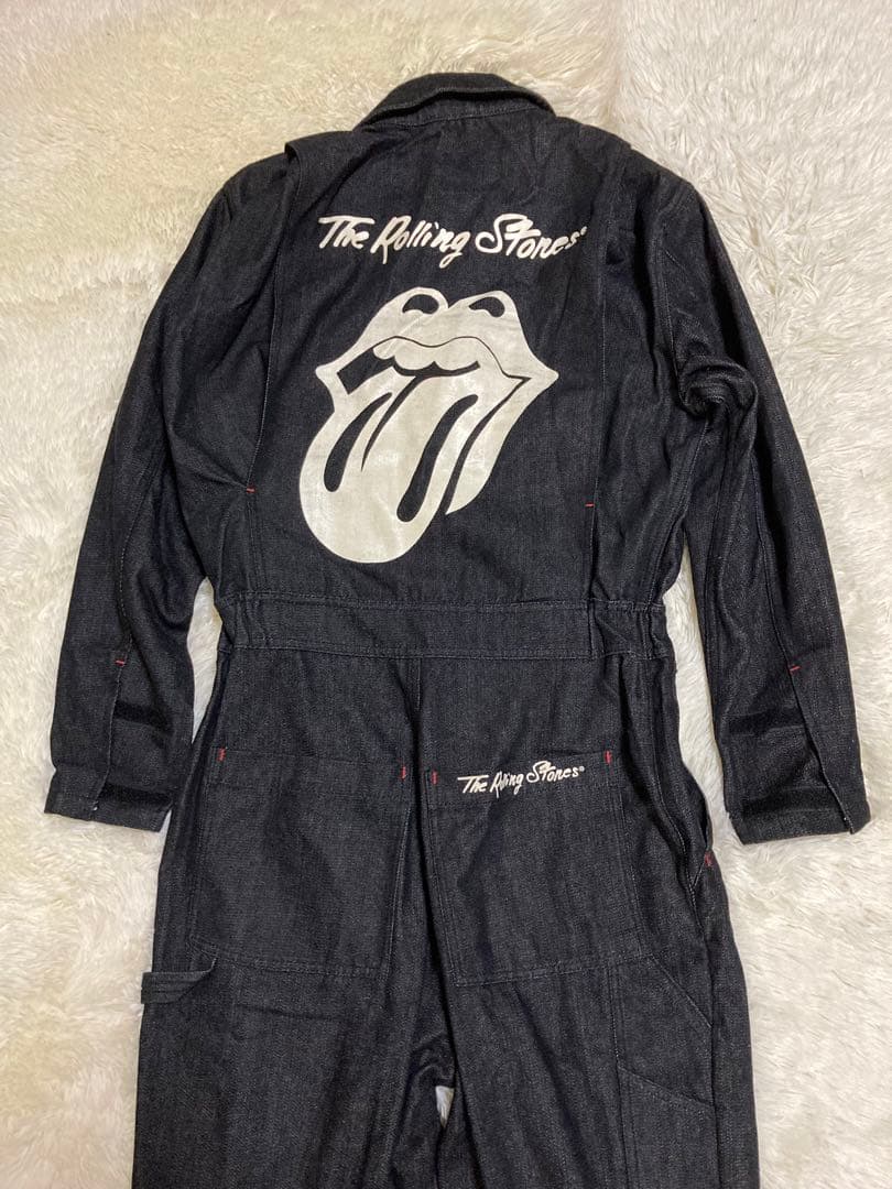 希少　ほぼ未使用　ローリングストーンズ　オールインワン　つなぎ