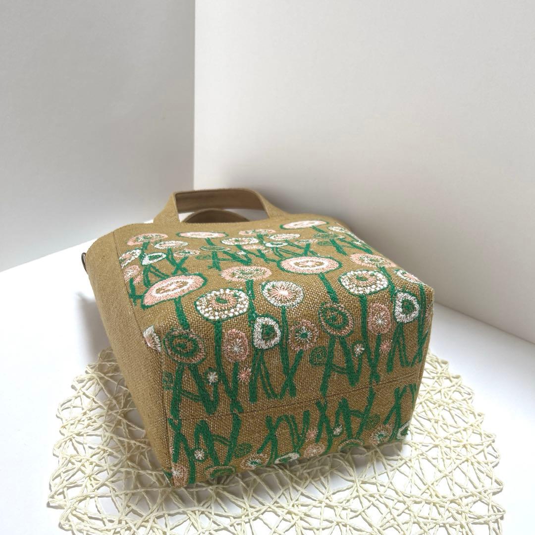 「専用」ミナペルホネン縦長トートバッグ　ハンドメイド