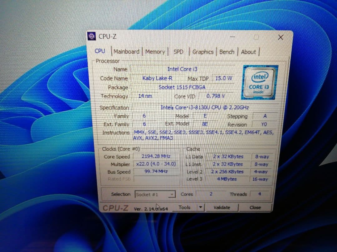 Windowsノート本体 dynabook T45/GGSI i3 12GB 256SSD