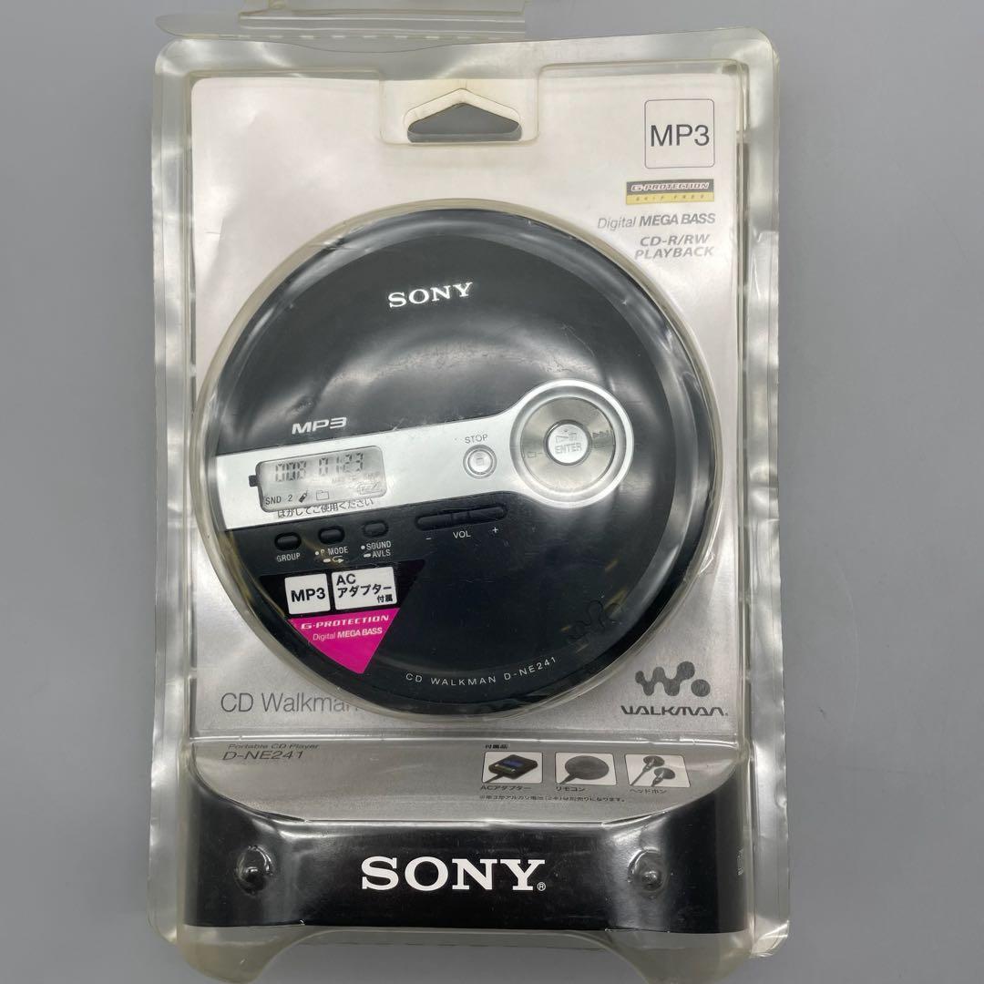 SONY ポータブルCDプレーヤー CD Walkman D-NE241