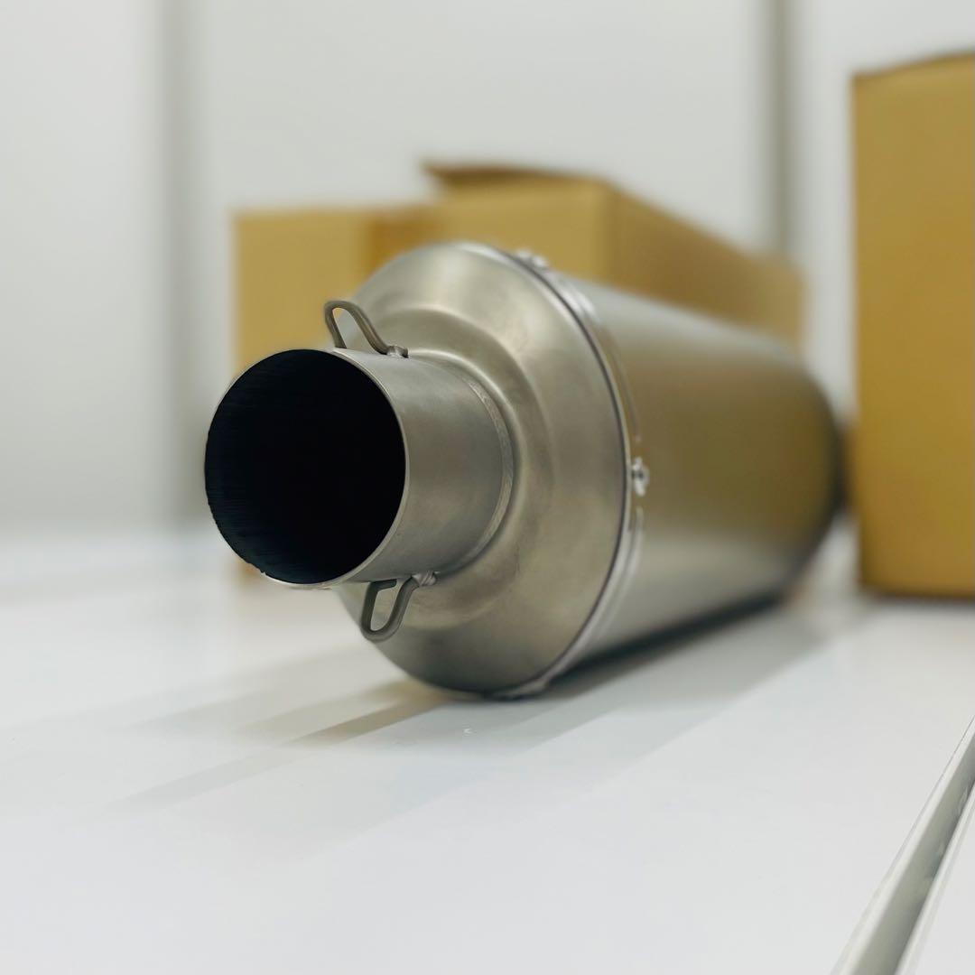 ダンモト スリップオン マフラー サイレンサー バイクマフラー 汎用　51