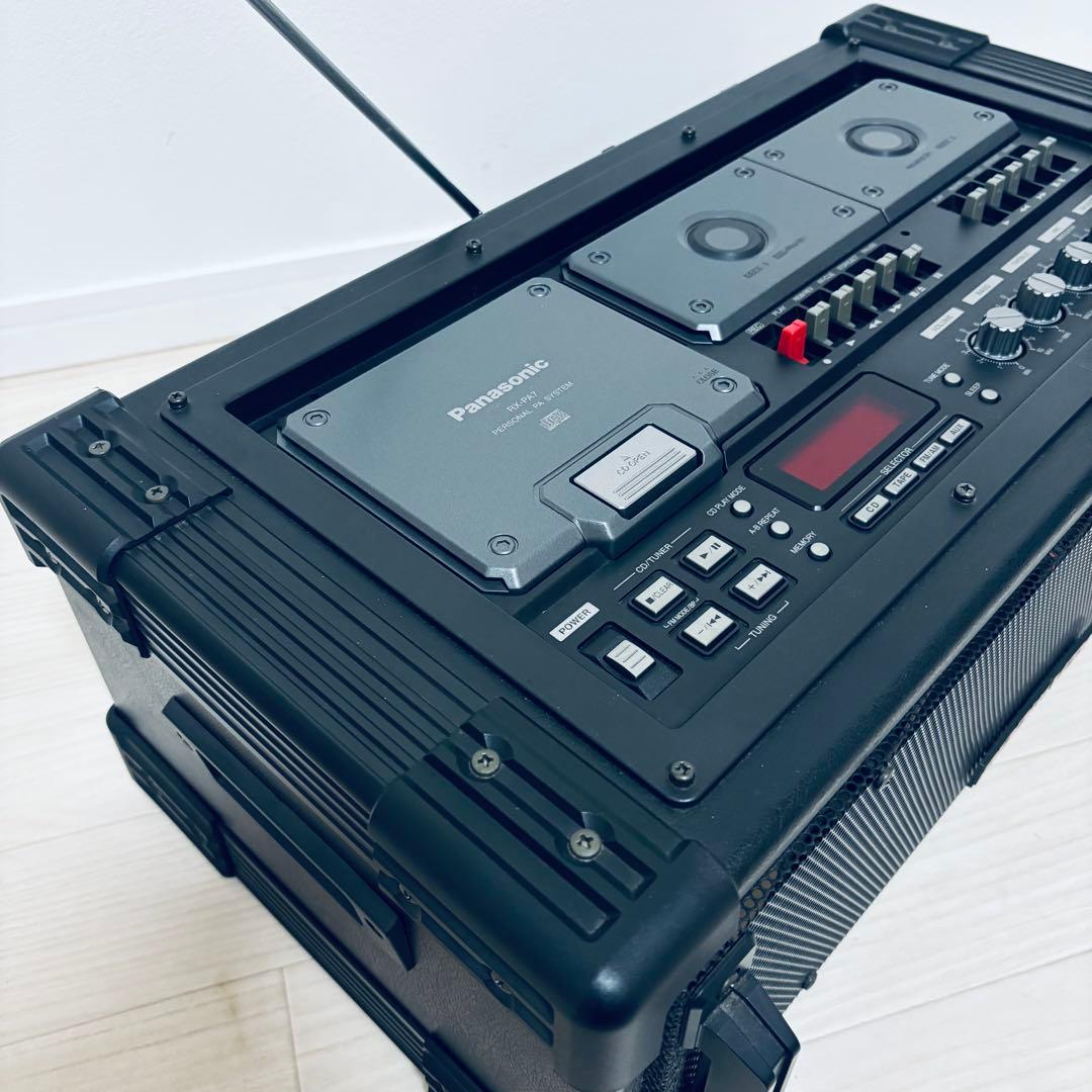 美品　PANASONIC パナソニック RX-PA7 CDラジカセ