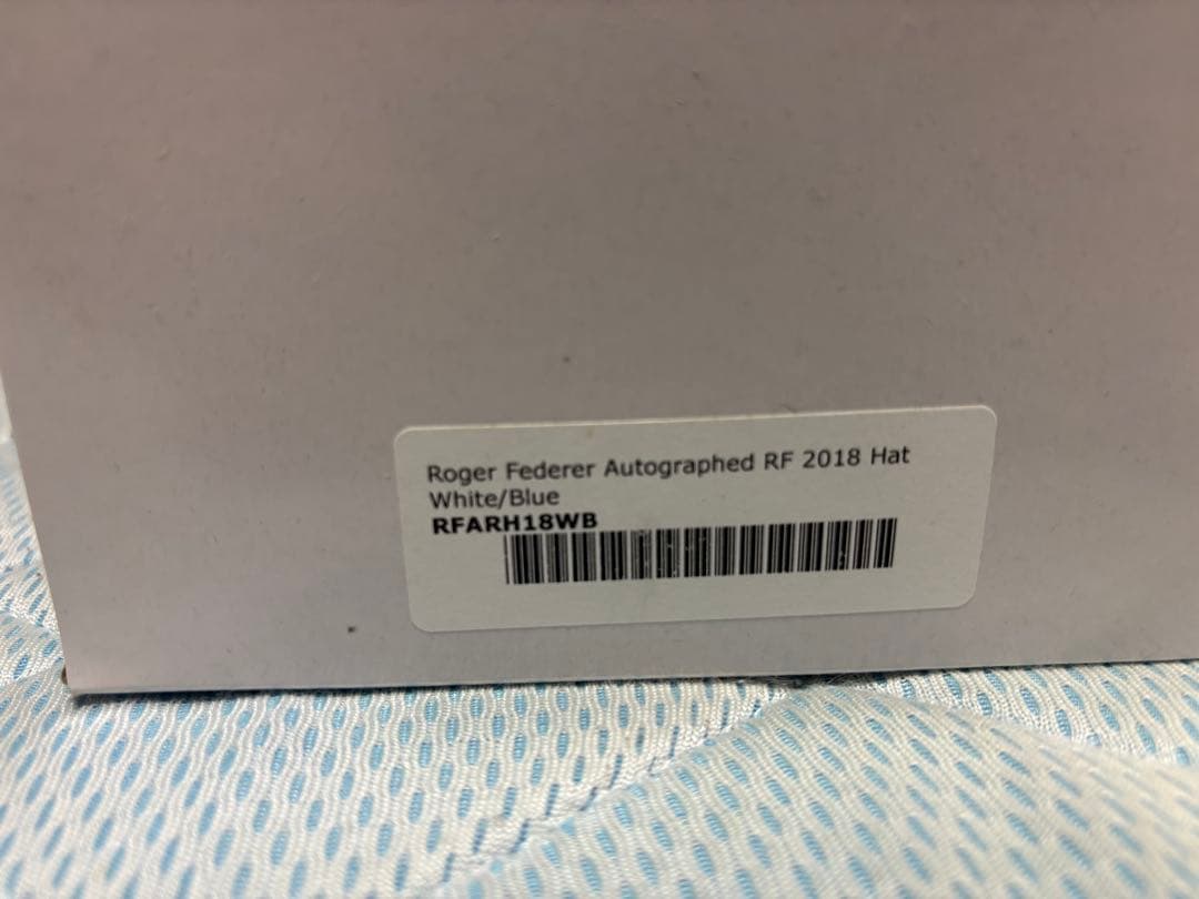 NIKE RF Autograph CAP GS18勝記念 フェデラー直筆サイン