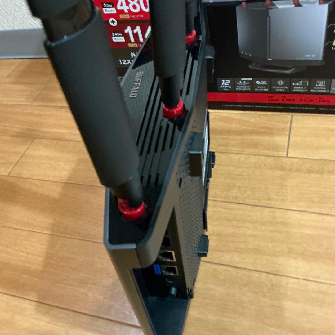 バッファローWi-Fi6無線ルーター WXR-6000AX12P 完動美品