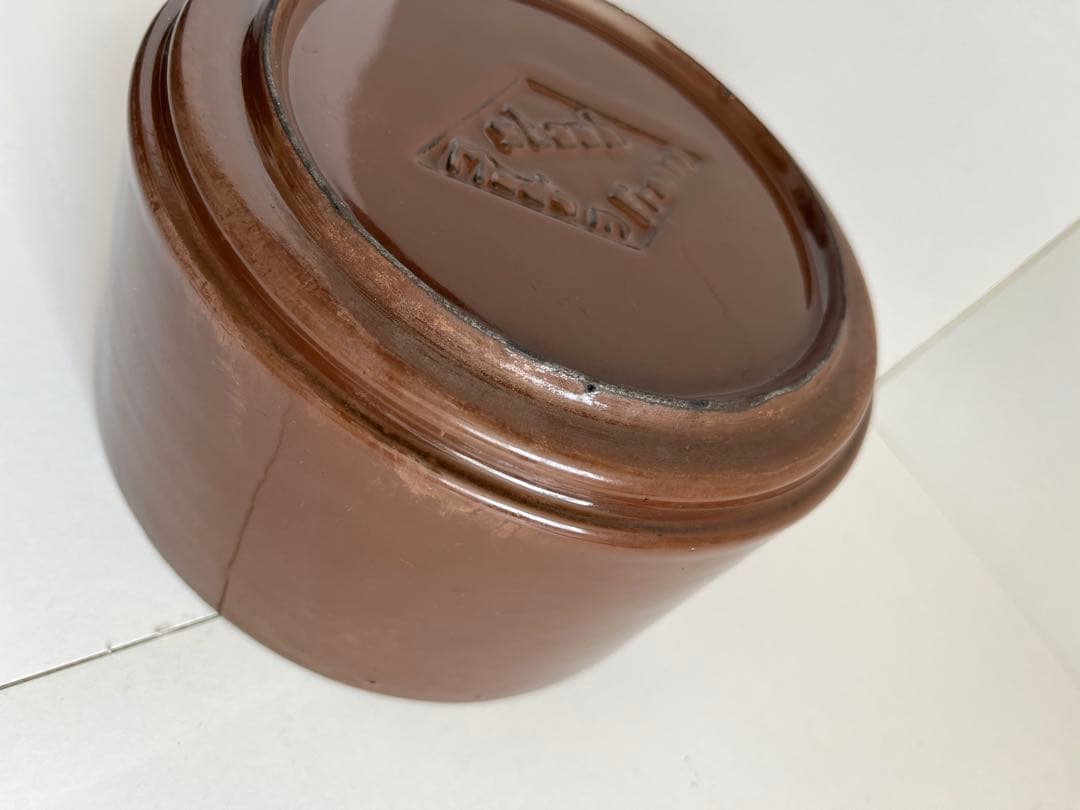 希少　廃盤　ヴィンテージ ストウブ　フォンデュ鍋　チョコレート色