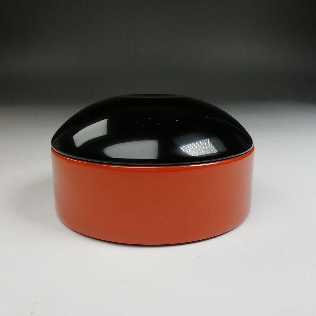 Ｔ８８３　茶入　『常叟好　甲赤茶器』『吉田一峰 作』　共箱　茶器　茶道具