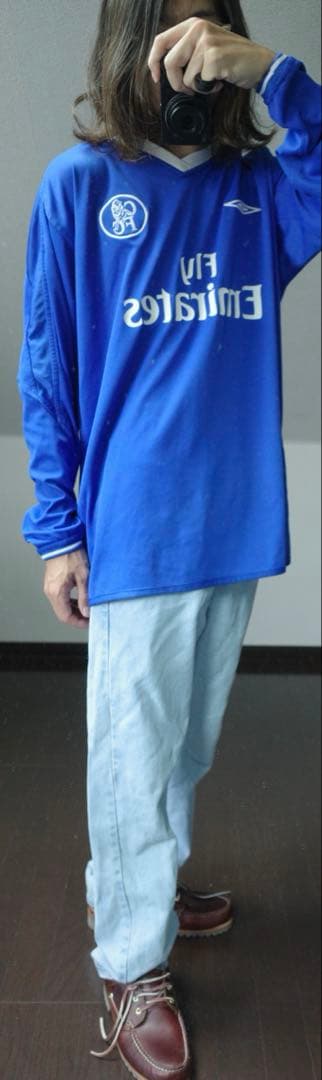 UMBROアンブロ　チェルシー　リバーシブル ゲームシャツ 長袖