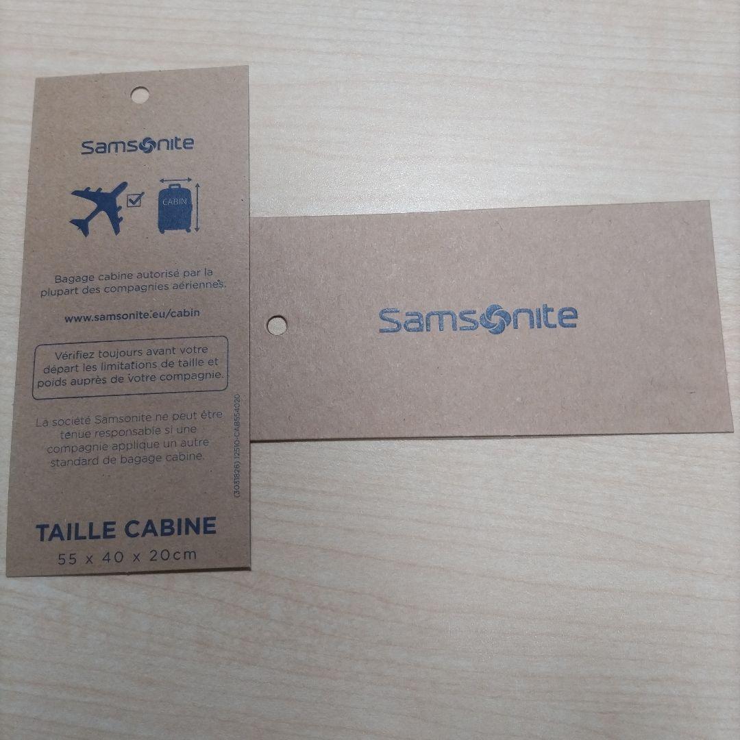 【極美品】Samsonite サムソナイトSPINNER 55/20 PEARL