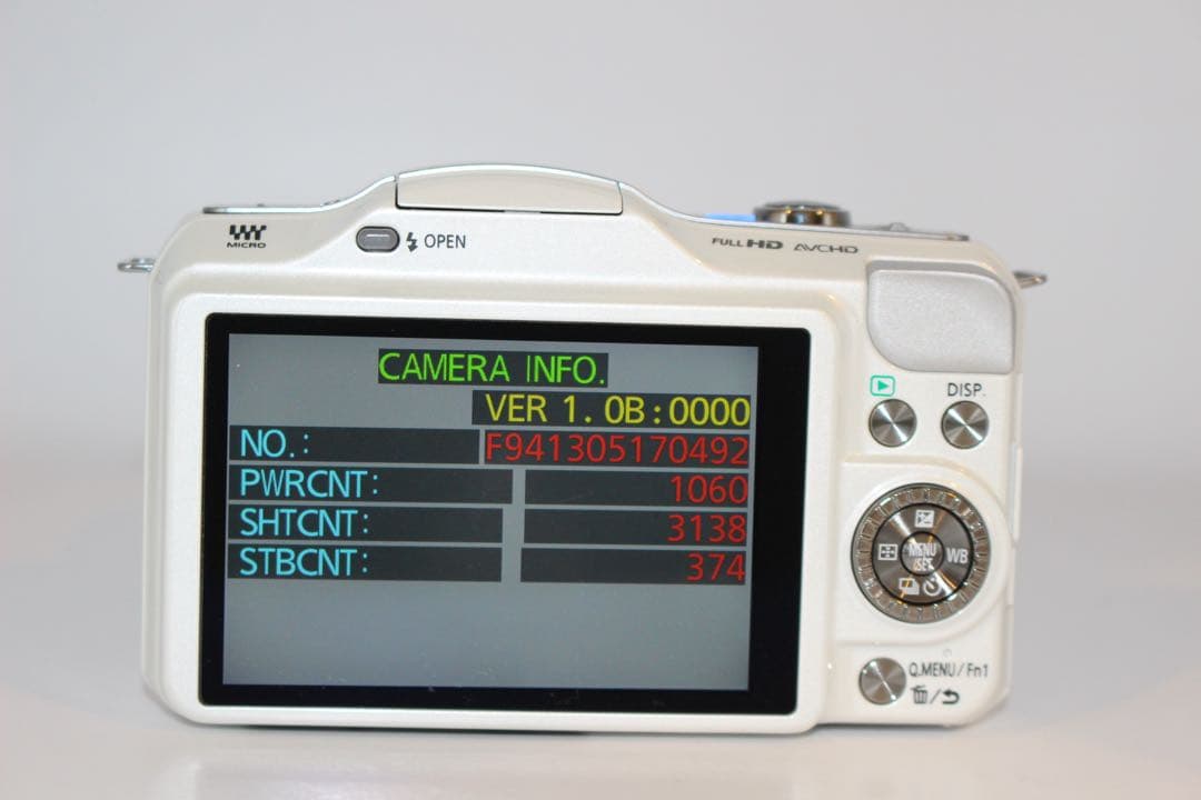 ★お買い得★ショット数3138回★ LUMIX DMC-GF5 レンズキット