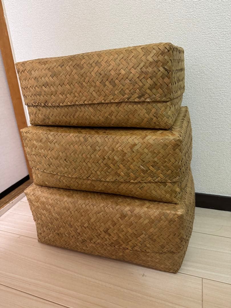 水草カチュー入れ子BOX3個セット