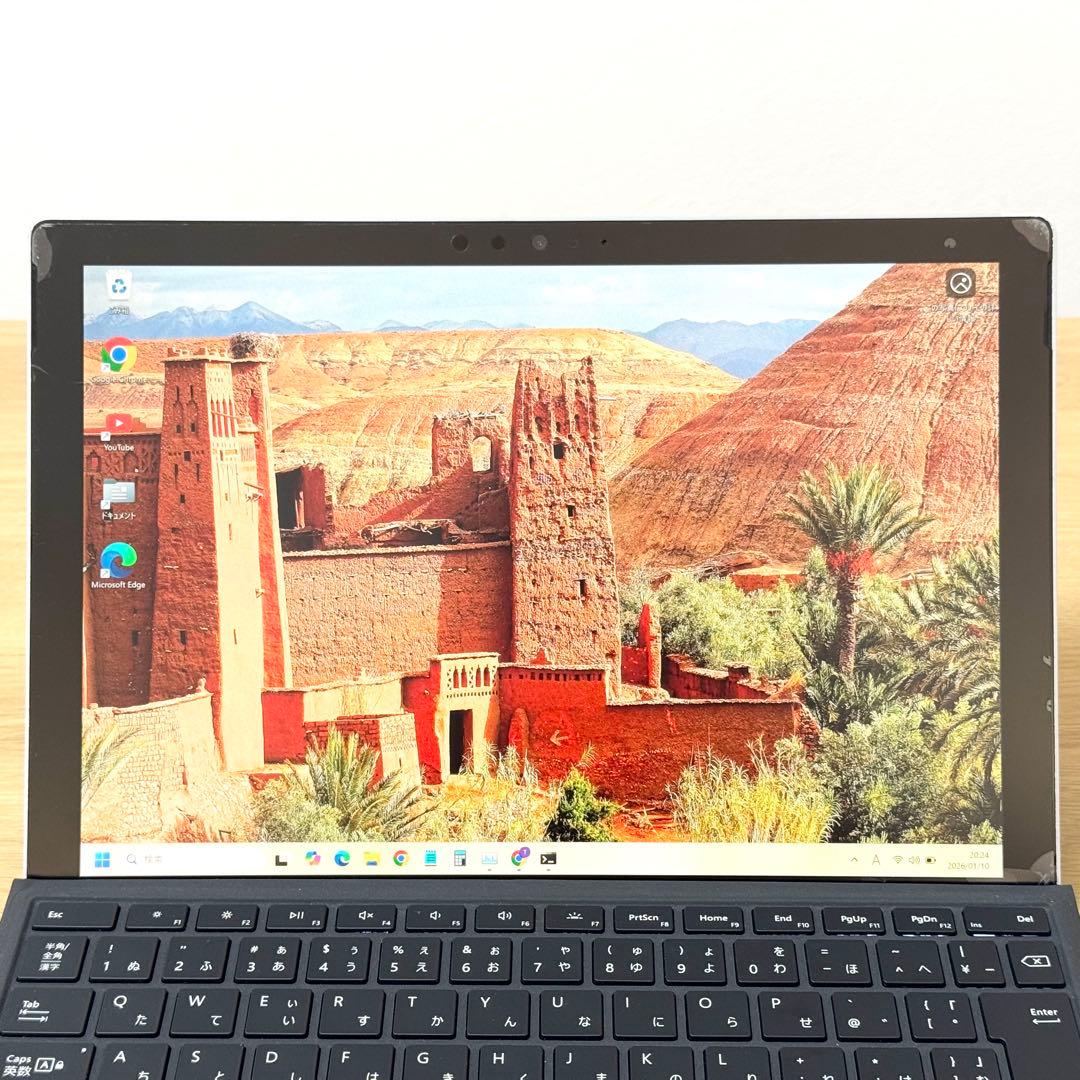 【バッテリー良好✨】Microsoft Surface Pro 本体+純正カバー