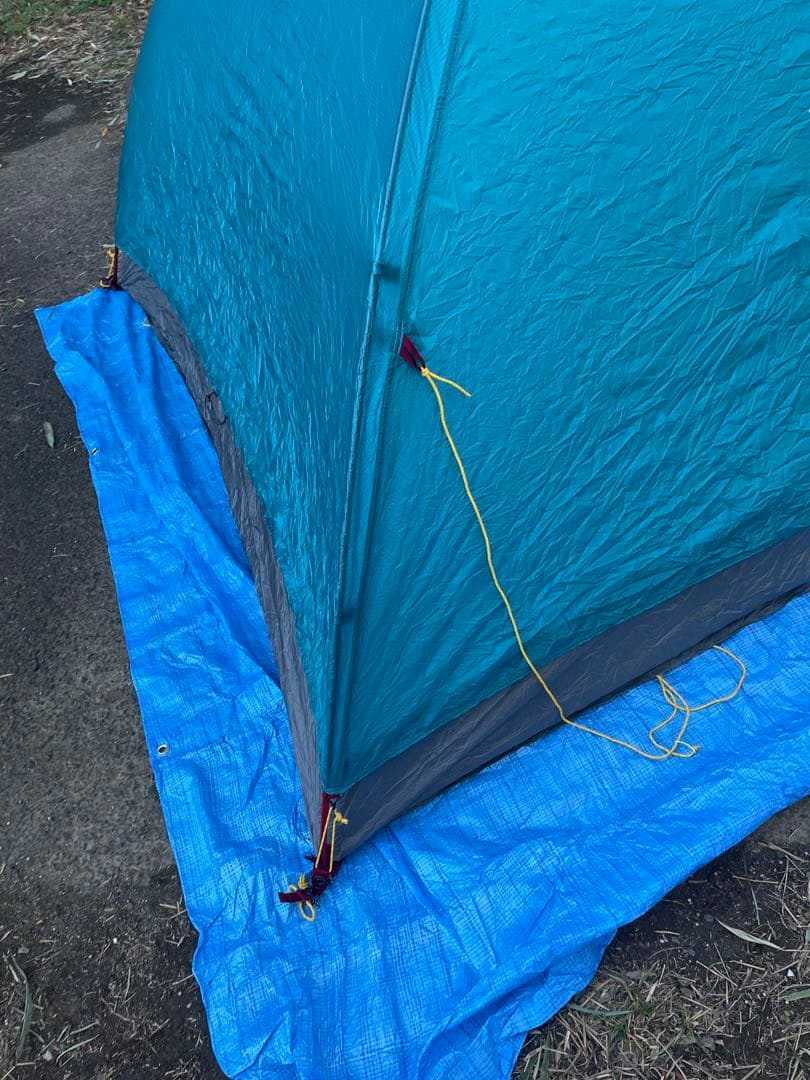 モンベルステラリッジテント4 レインフライ、グラウンドシート オプショナルロフト