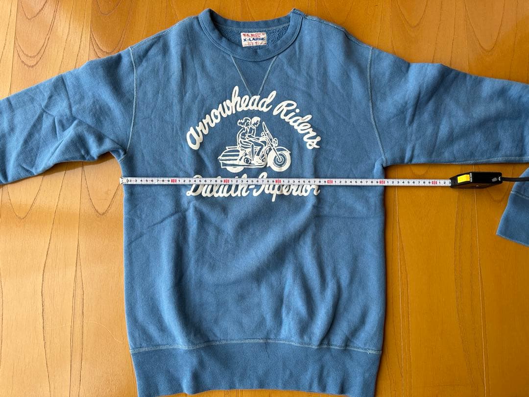 ザリアルマッコイズ 前V スウェット XL