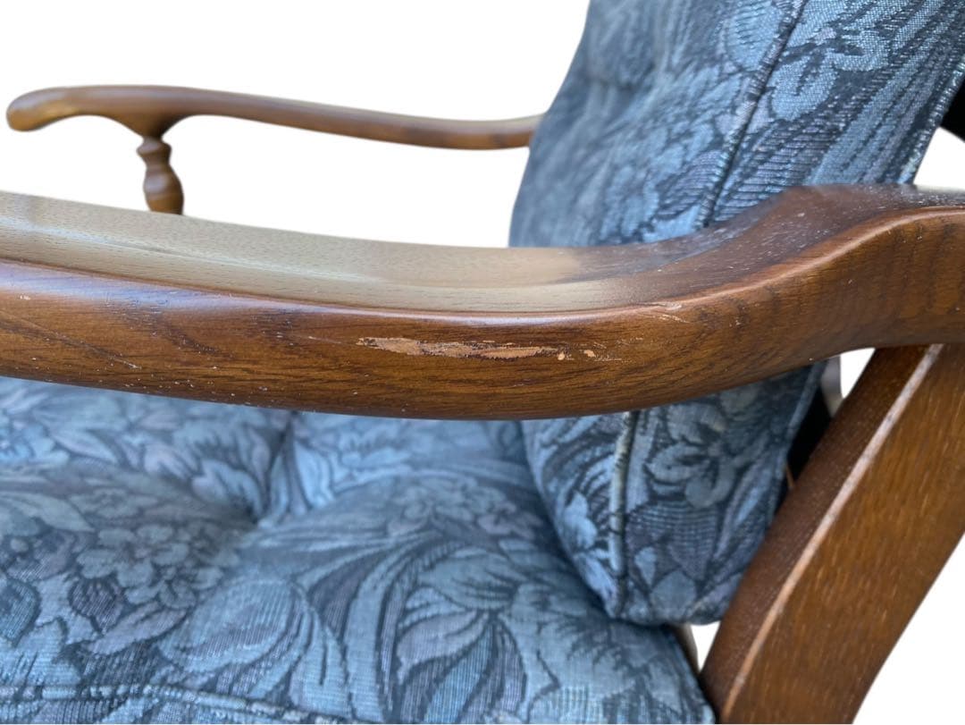 ★飛騨産業 ロッキングチェア　穂高　キツツキマーク 6RC