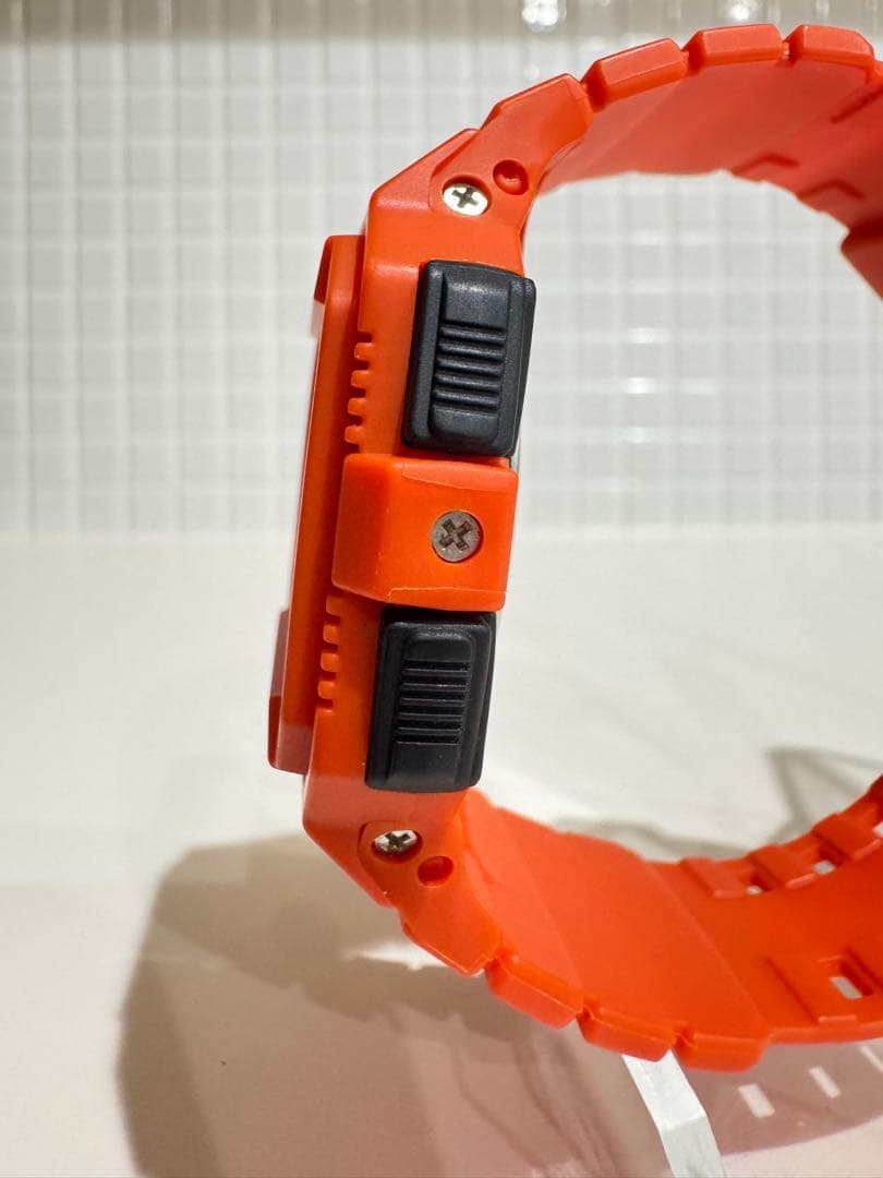 【美品】廃盤 カシオ G-SHOCK DW-D5500MR レスキューオレンジ