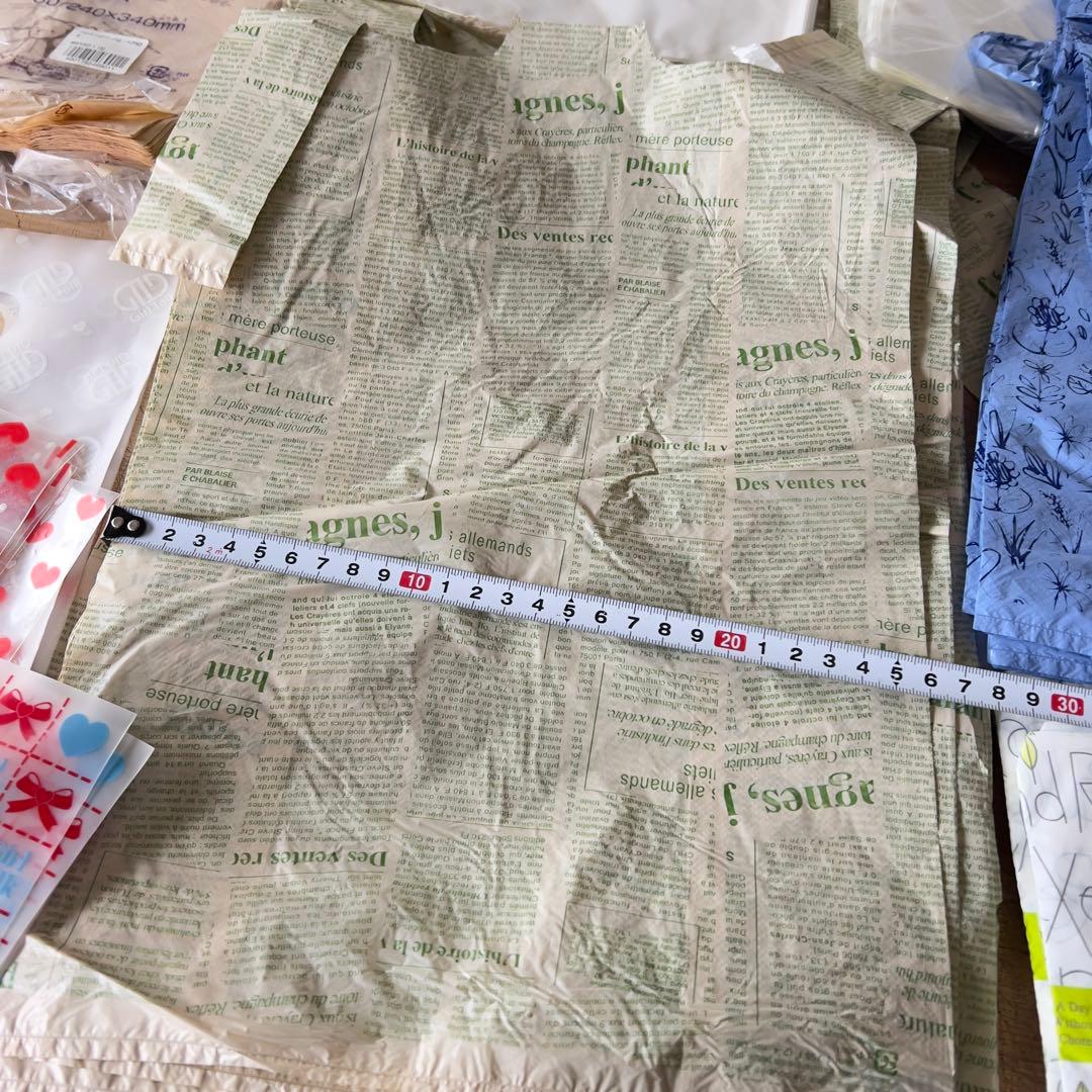 Mでお願いします同梱。花屋園芸店当店使用レジ袋処分その16