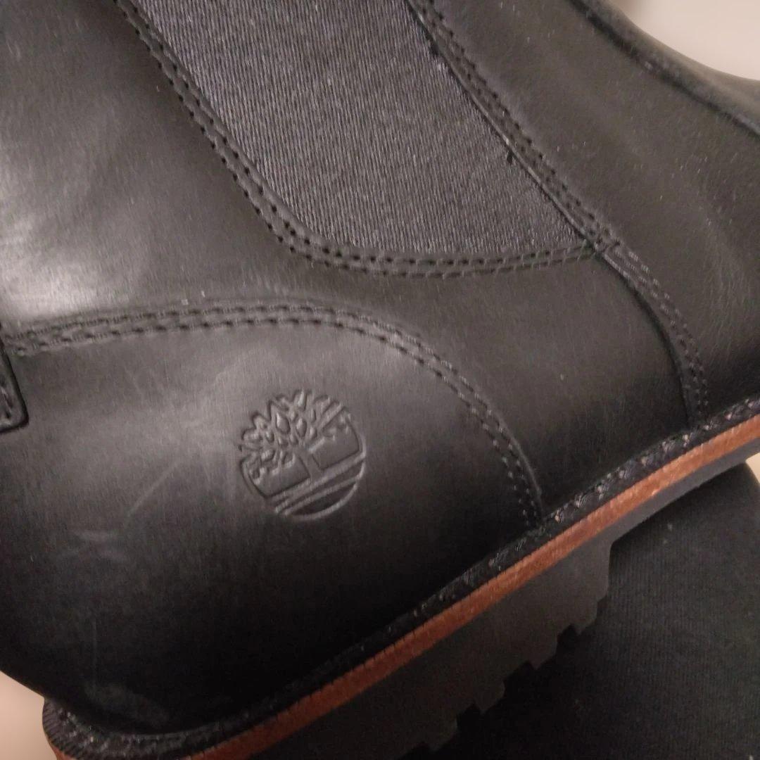 Timberland サイドゴアブーツ 黒 30cm