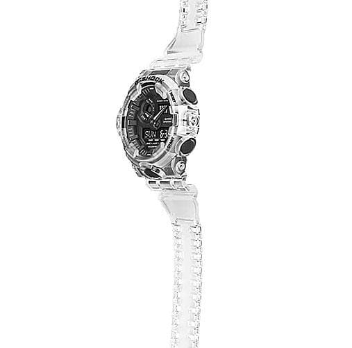 Gショック透明クリアスケルトン腕時計GA-700SKE-7AメンズG-SHOCK