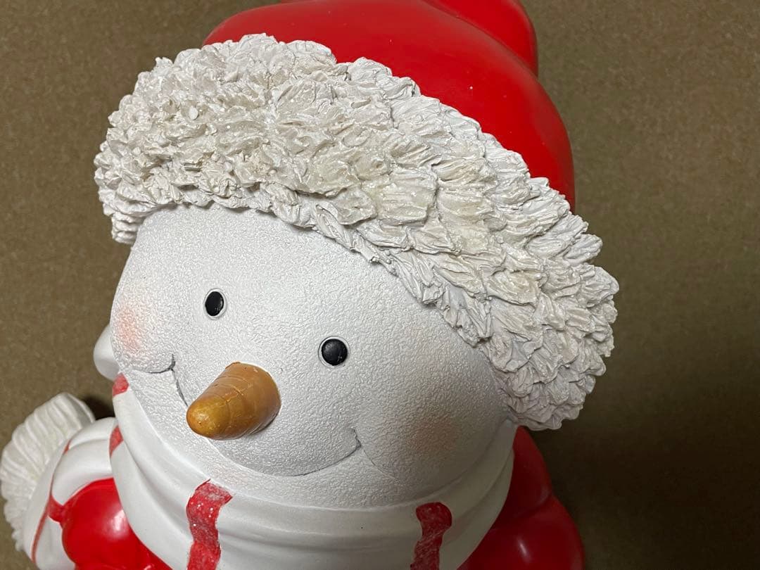 【コストコ】スノーマン　置物　雪だるま　インテリア　特大サイズ　bigサイズ