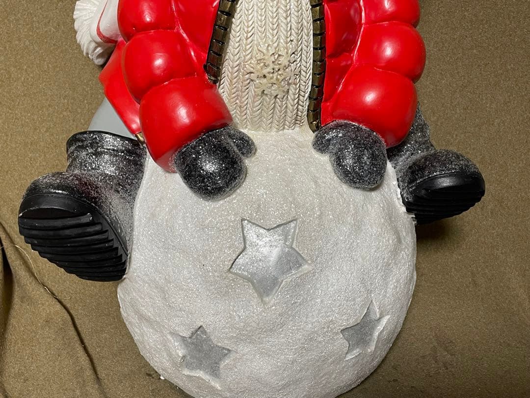 【コストコ】スノーマン　置物　雪だるま　インテリア　特大サイズ　bigサイズ