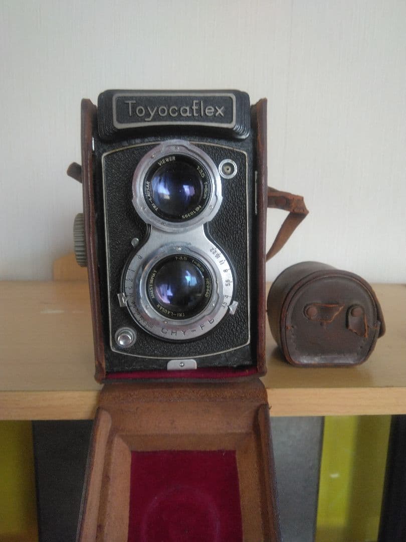 Toyocaflex フィルムカメラ レザーケース付き