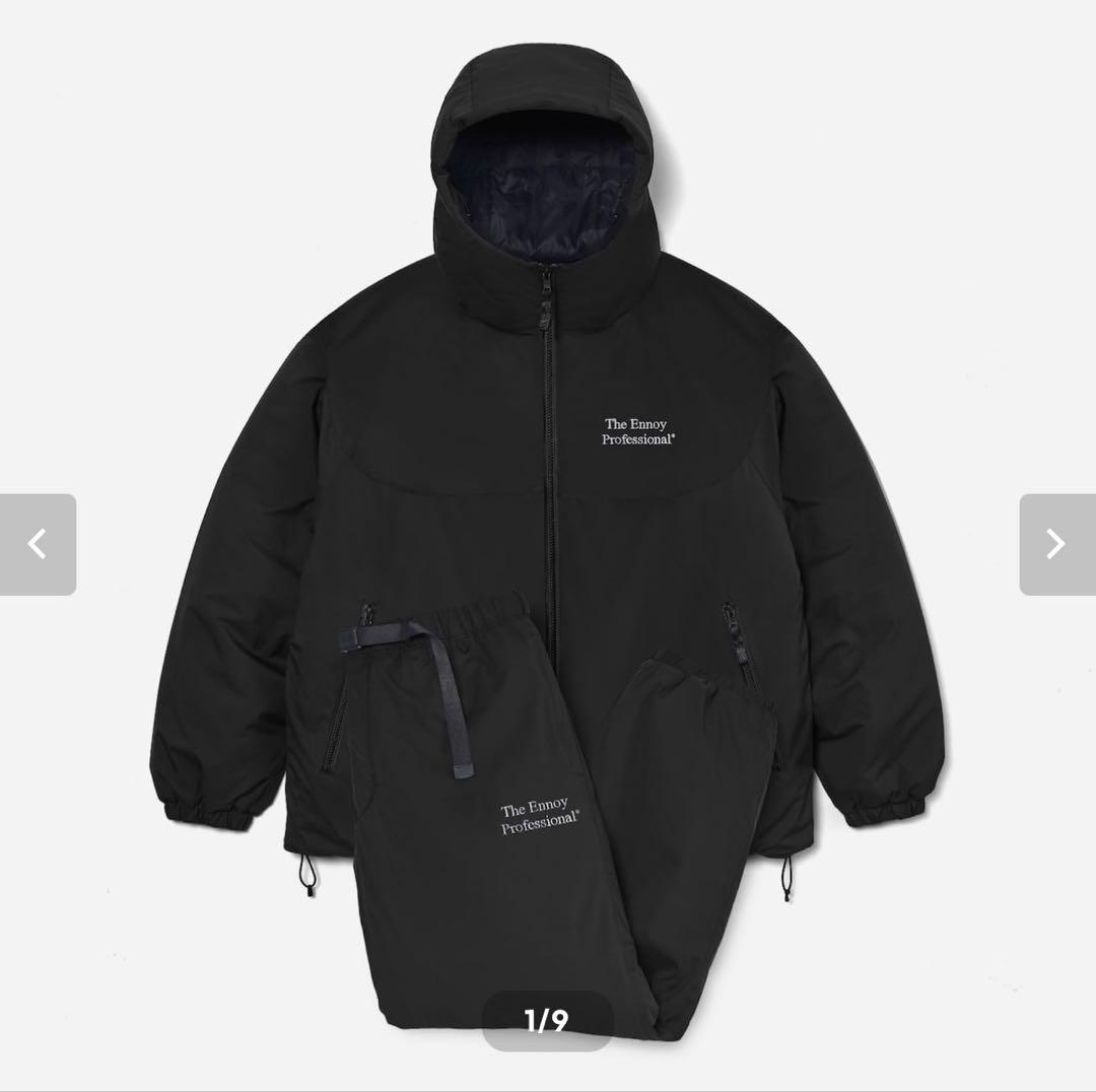 黒 ennoy PROFESSIONALPADDEDSETUP スタイリスト私物