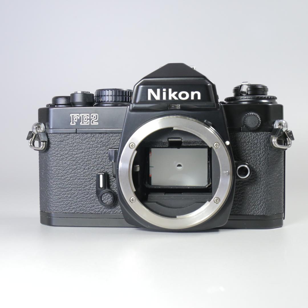 ☆完全動作☆極美品　Nikon FE2 ブラック　ケースおまけ＃271