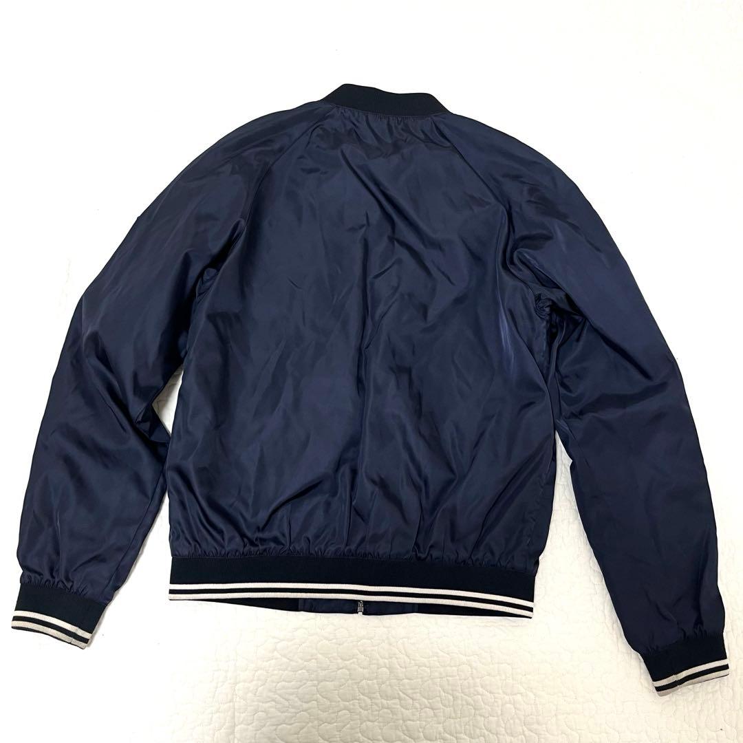PRADA　プラダ　MA1　ボンバージャケット　ネイビー　ナイロンジャケット