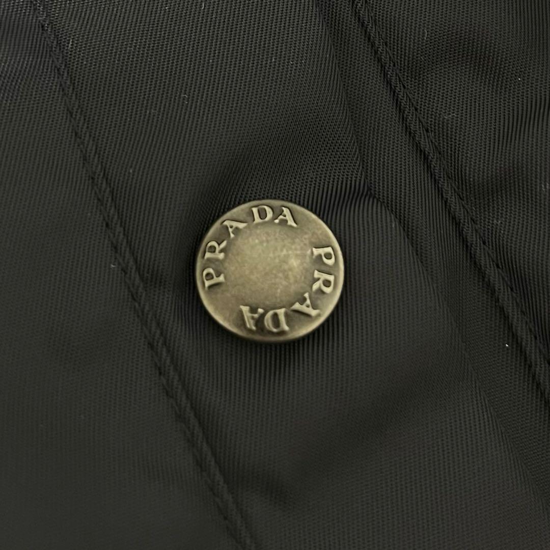 PRADA　プラダ　MA1　ボンバージャケット　ネイビー　ナイロンジャケット