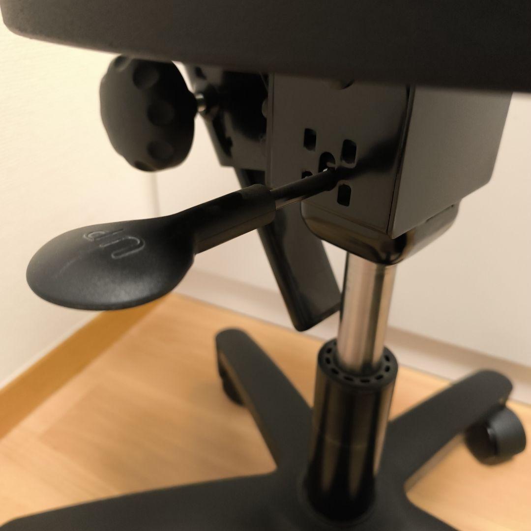 アーユルチェア オクトパス ブラック ayur chair 姿勢矯正