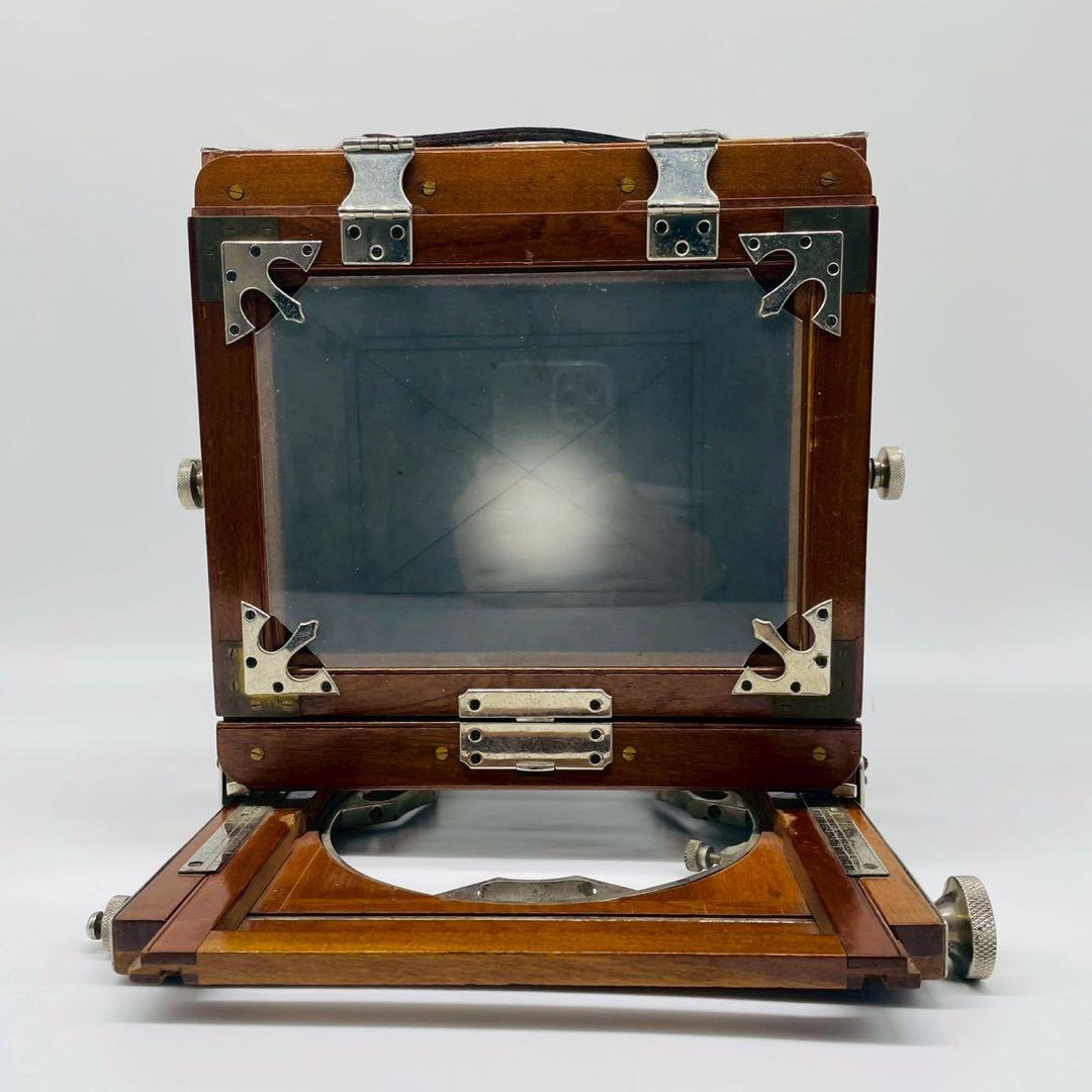 大判カメラ 木製 折りたたみ式