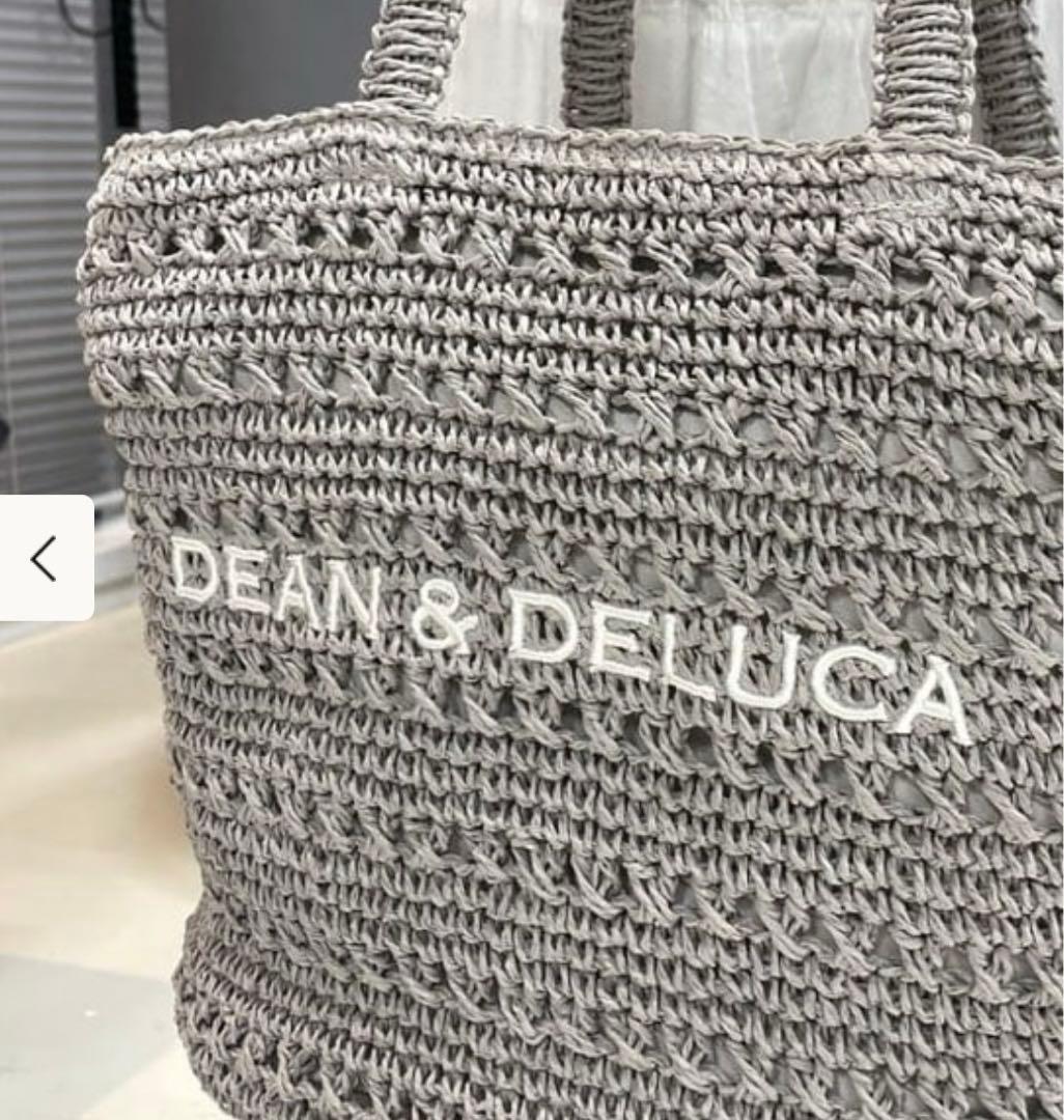 新品✨DEAN＆DELUCA クロッシェバスケットバッグM✨beamsコラボ