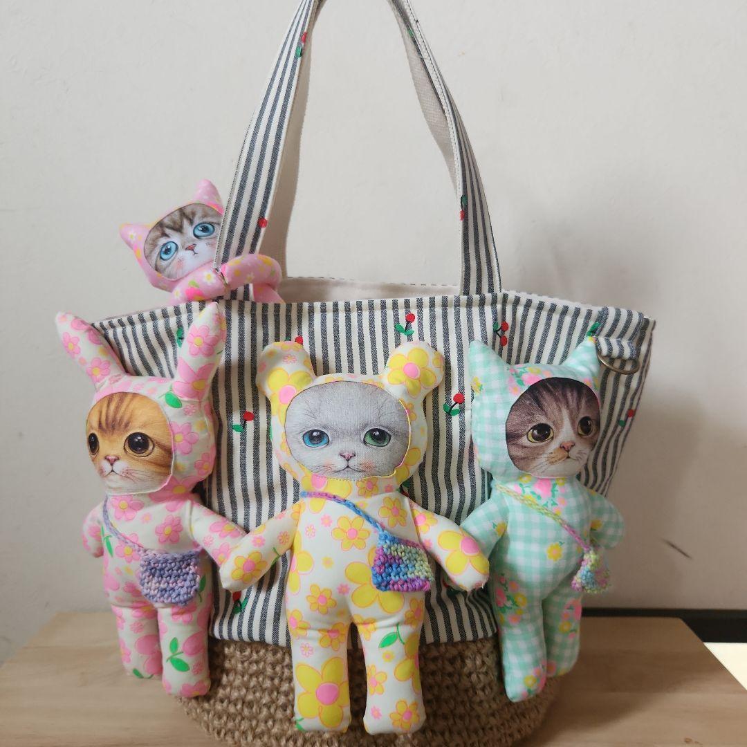 ゆ*ら様 コヤンイサムチョン　カゴバック　ハンドメイド