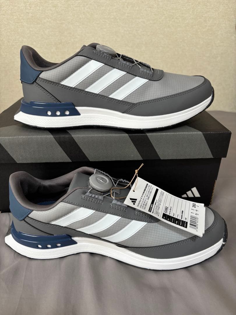 シューズ(男性用) adidas S2G SPIKELESS BOA 24 WIDE GOLF