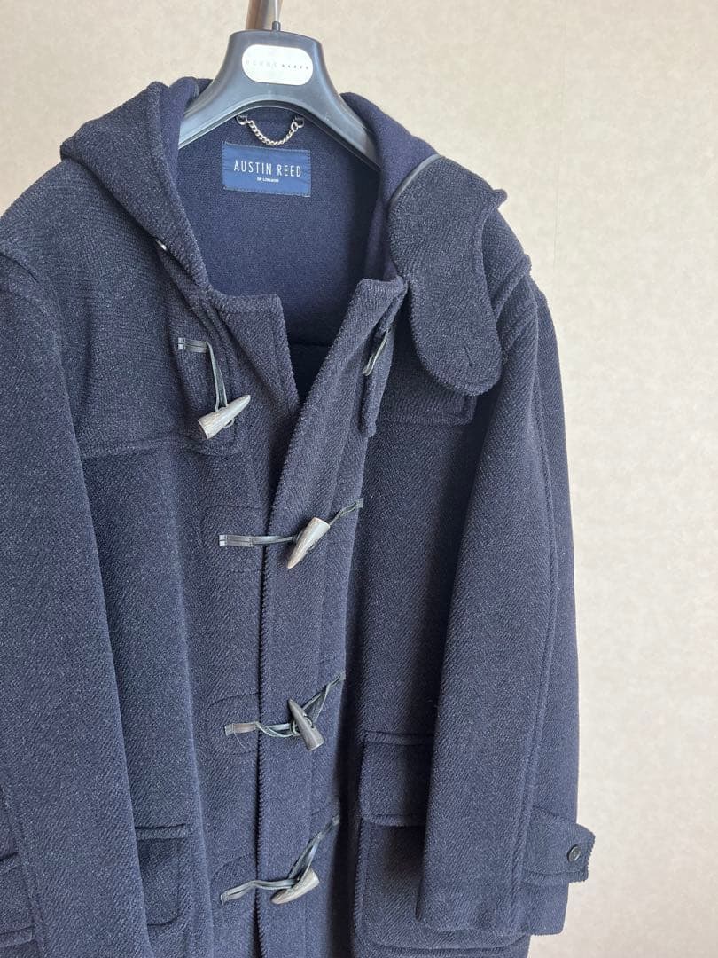 オースチンリード ダッフルコート ムーアブルック ヘリンボーン 英国製