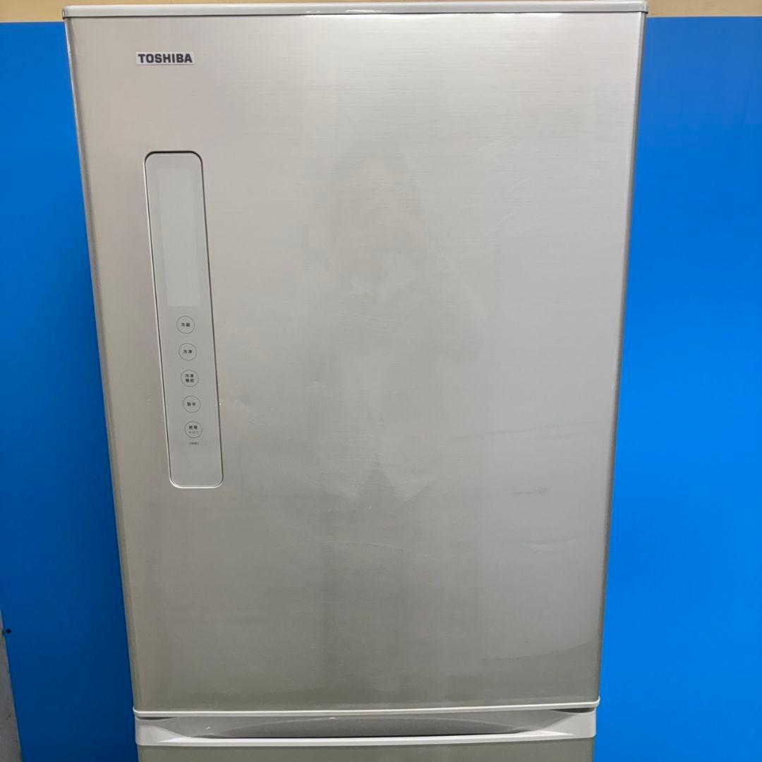 523 東芝 大型冷蔵庫 400L強 右開き 自動製氷 5ドア 大人気