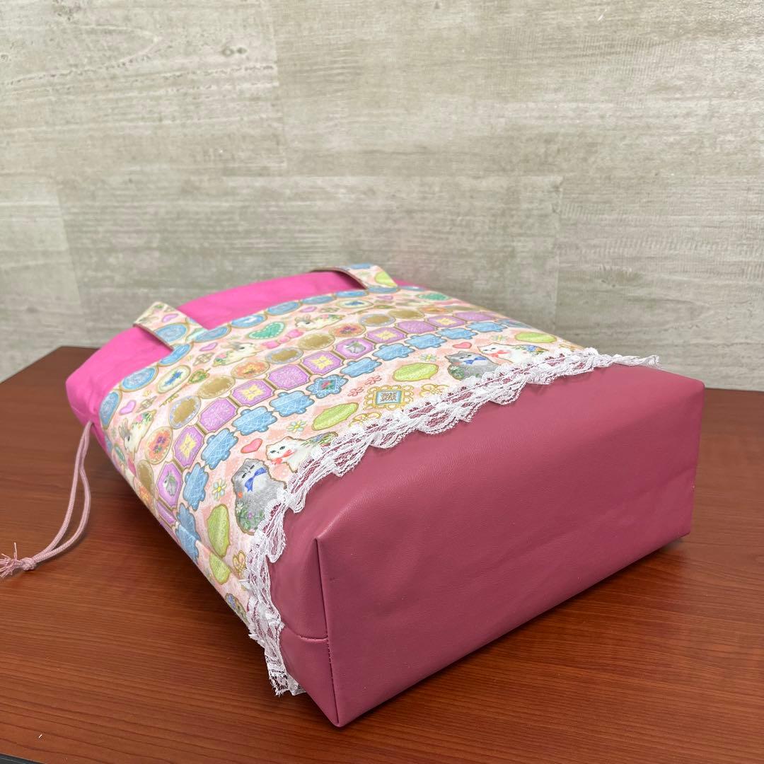 yukiemonハンドメイド　新作セミオーダー別口分　巾着バック3点　⑩