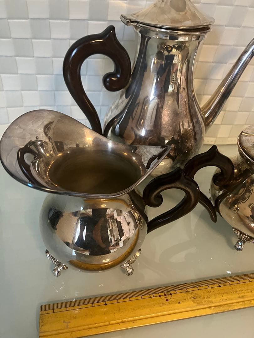 シルバーメッキ　リプロダクト　3点セット