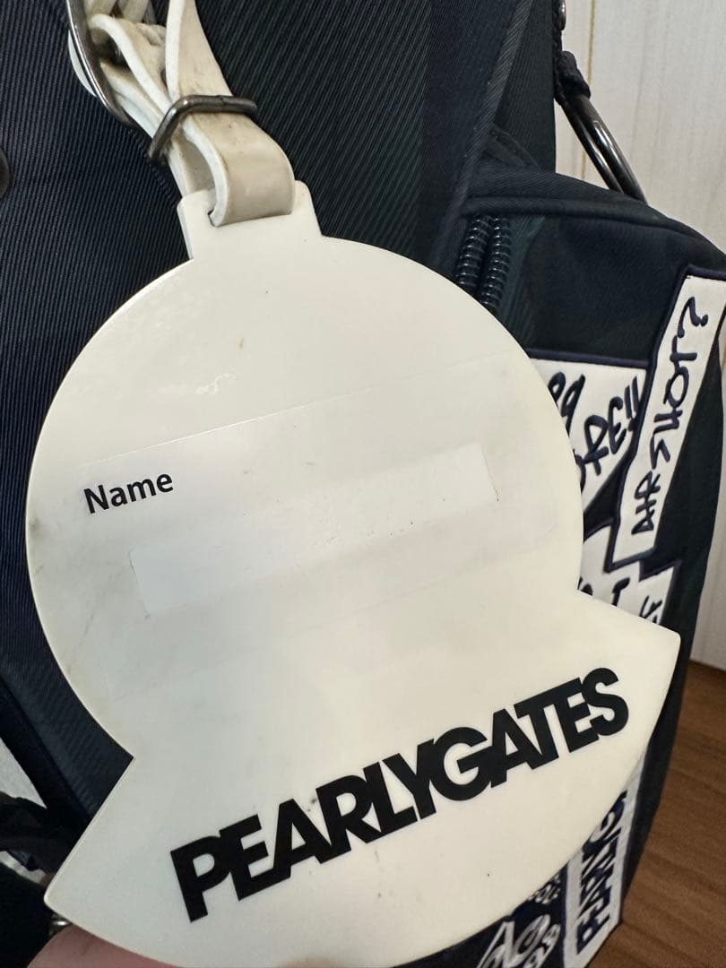 稀少モデル　人気完売品★パーリーゲイツ　ブラックウォッチ　キャディバッグ