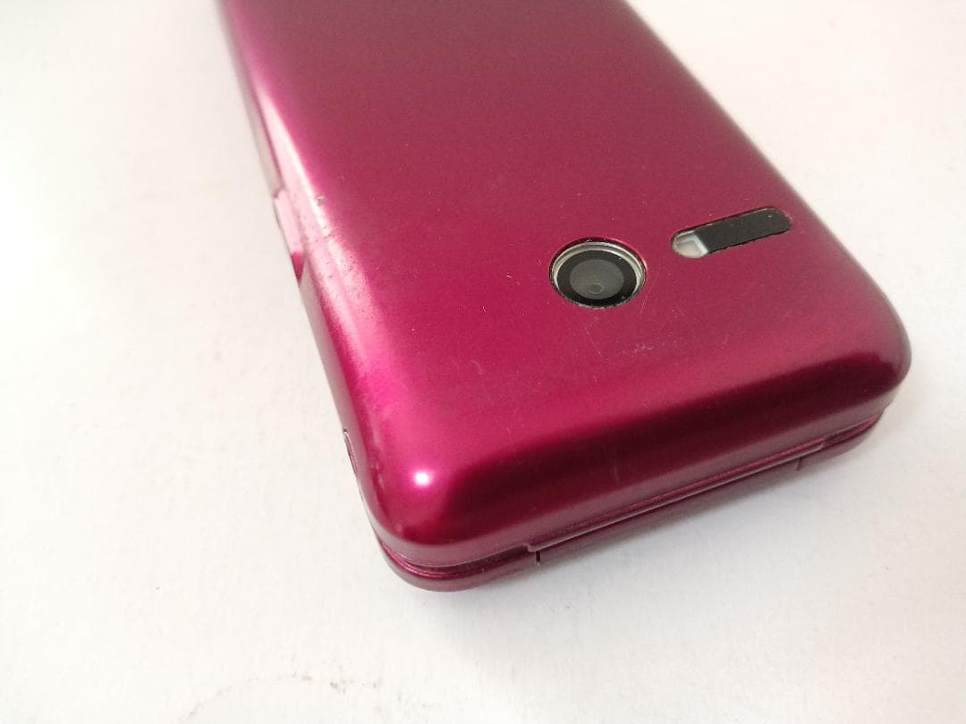 ☆ au かんたんケータイ ライト KYF43 ワインレッド