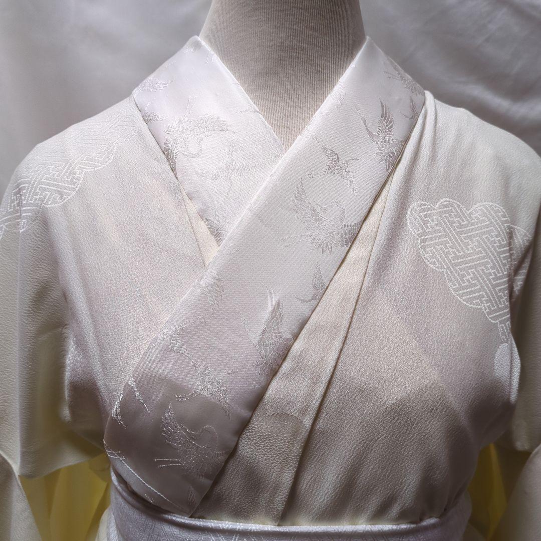 訪問着５点セット　正絹　袷　金彩模様