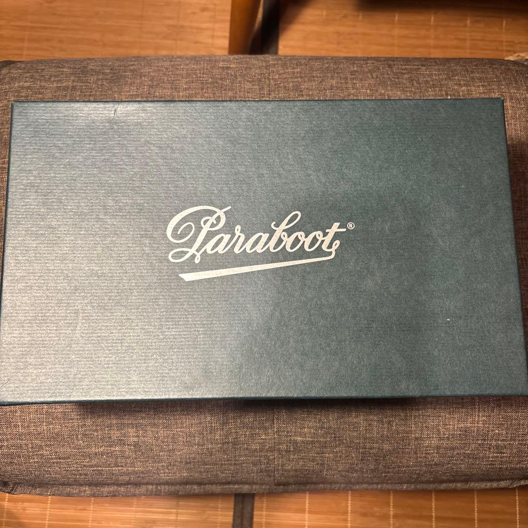 PARABOOT THIERS ブラック　新品未使用　uk7